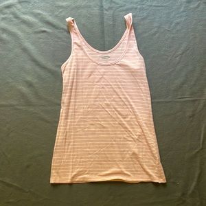 pink stripped tank